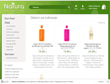 Tablet Screenshot of natura-kozmetika.i-mall.hr